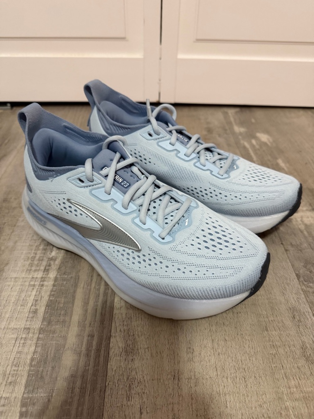 Light Blue Women's Brooks Glycerin 23 Running Shoes
